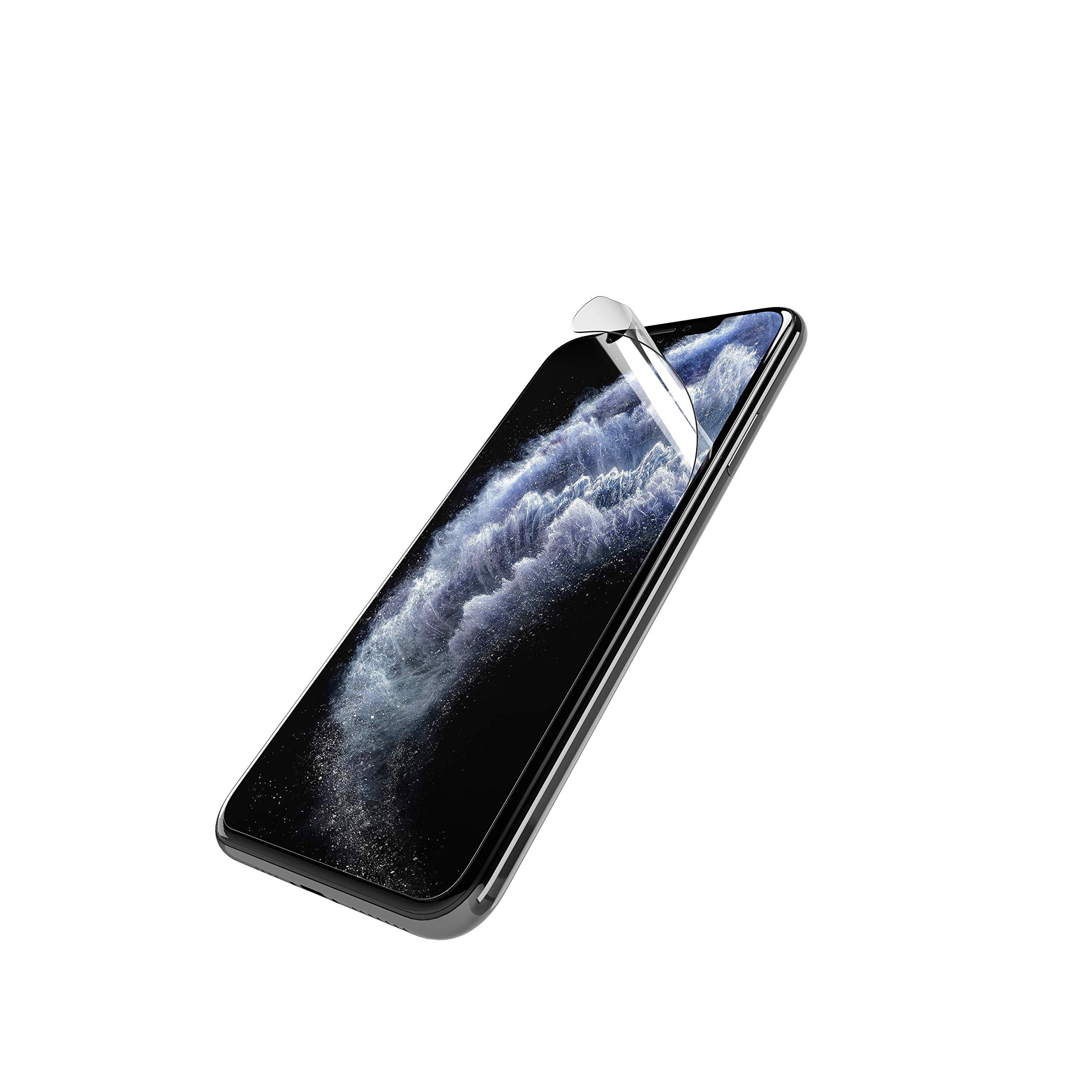 Tech21 Self-Healing Screen Protector with BulletShield for Apple iPhone 11 Pro Max - Impact Shield with Self-Heal Finish - Clear