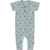Modern Moments by Gerber unisex Short Sleeve Long Leg Romper