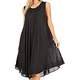 Sakkas Everyday Essentials Caftan Tank Dress/Cover Up