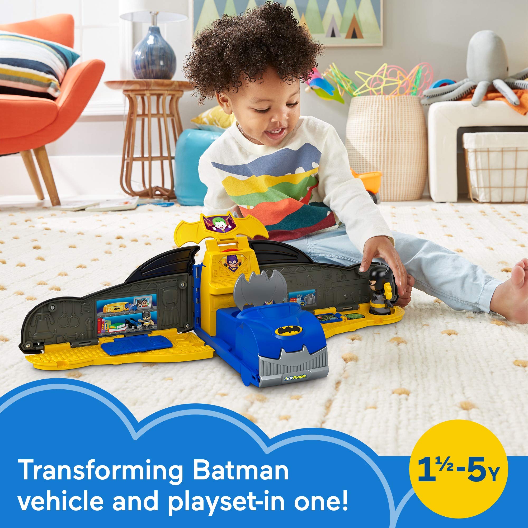 Mua Fisher-Price Little People Toddler Toy DC Super Friends 2-in-1 ...