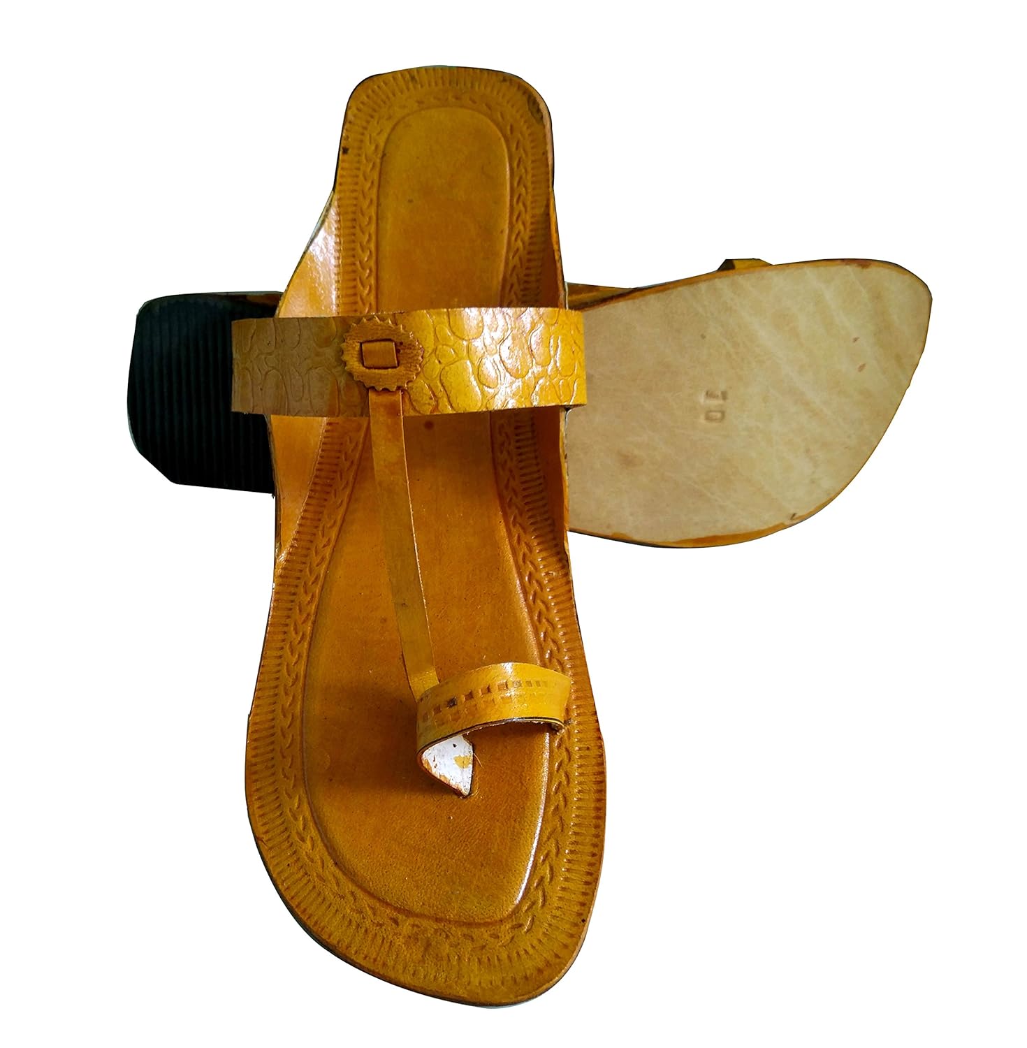 qasmi women kolhapuri chappal