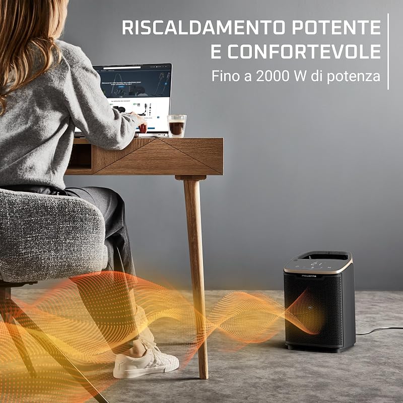 Intense Comfort Termoventilatore Silenzioso 2000W 4Modalità SO9361 — foto 3 di 8