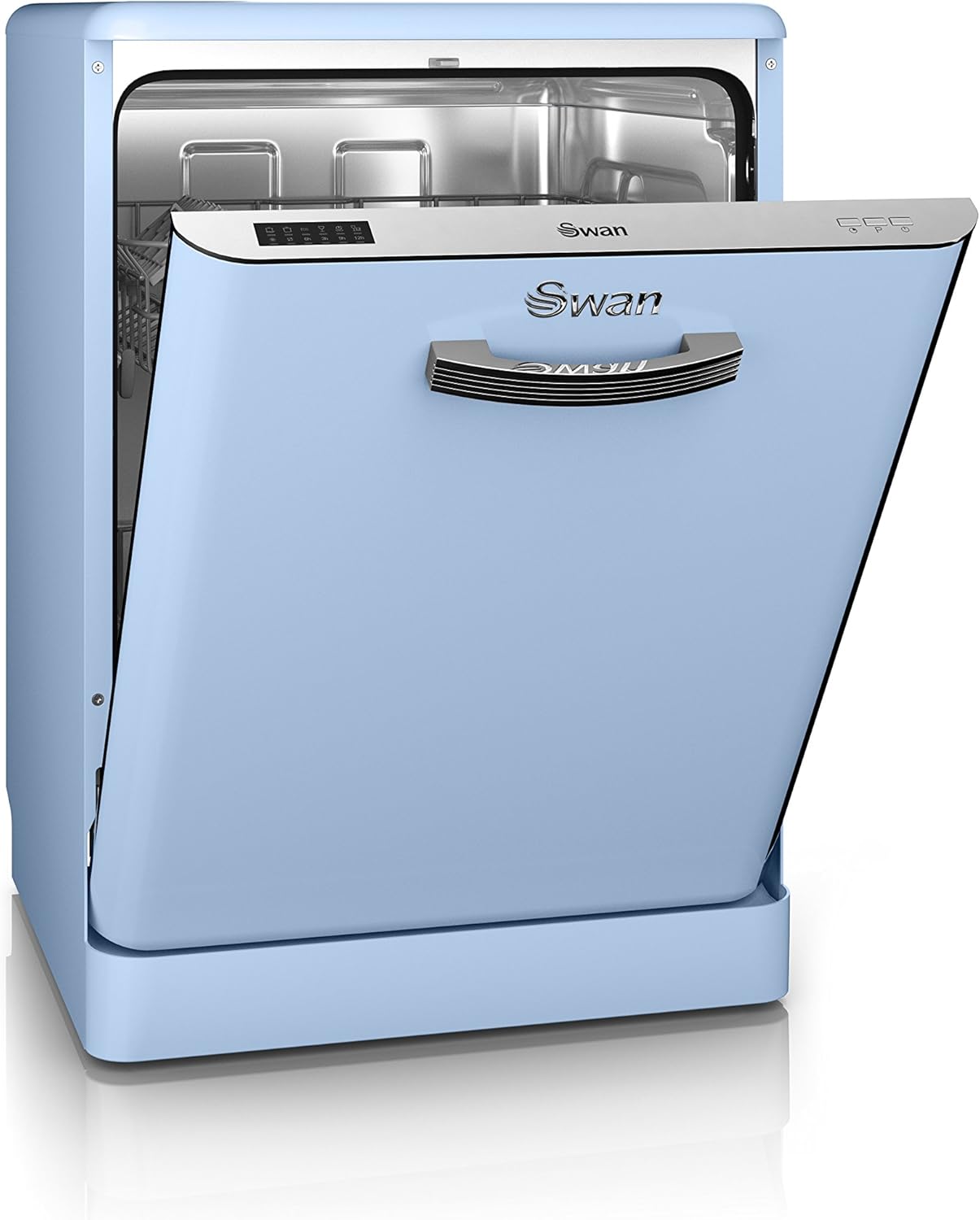 Swan SDW7040BLN Retro Dishwasher, Blue Amazon.co.uk Large Appliances