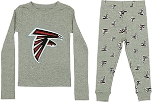 Outerstuff NFL Toddlers Pant and Long Sleeve Shirt Two-Piece Set, Atlanta Falcons, 4T