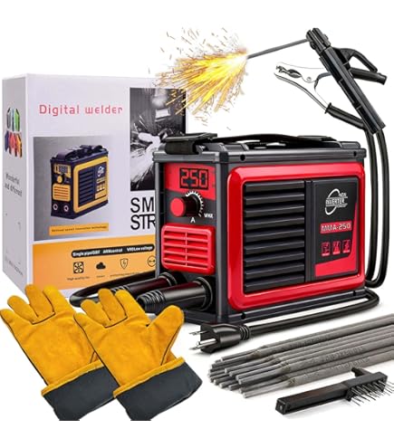 Amazon.com: ZX7-250 4000W 220V Mini DC inversor soldador eléctrico