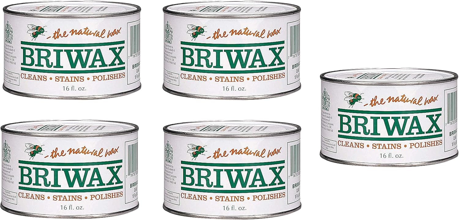 Briwax Furniture Wax PolishClear (Fіvе Расk) Kitchen & Dining