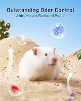 Hamster Bath Sand 3kg Fine No Dust with Leaky Spout Pet Sand view 3