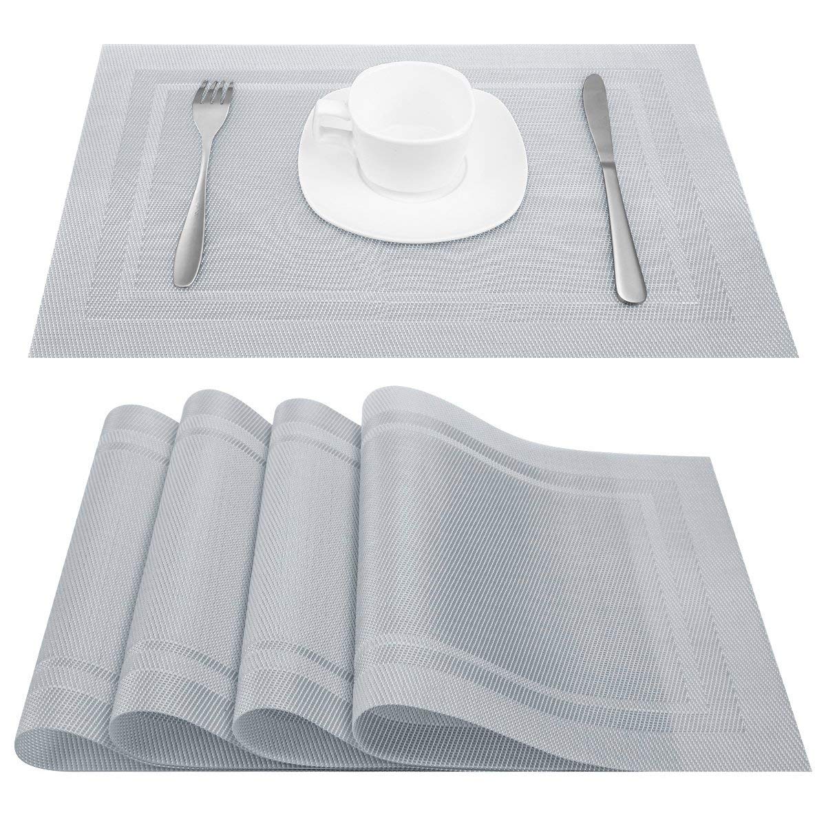 Best wipable table mats set of 6