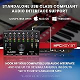Akai MPC Key 37 Standalone Production Synthesizer with Wi Fi Bluetooth 37 Keys view 7