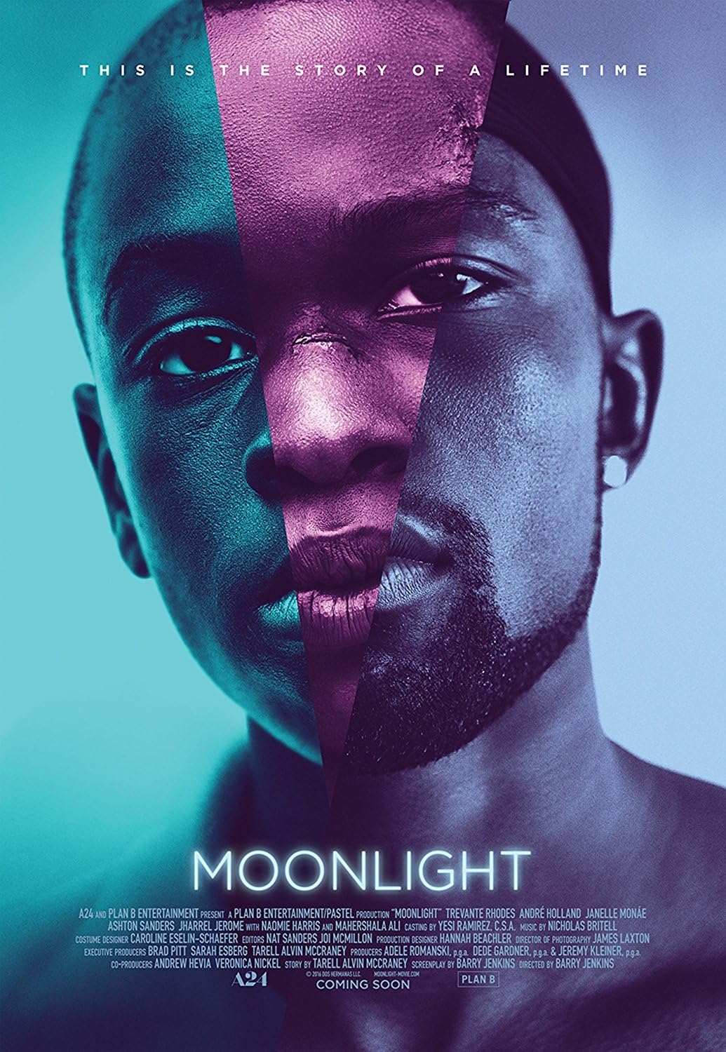 Amazon.com : Moonlight Movie Poster Limited Print Photo Mahershala Ali Size  11x17 #1 : Everything Else