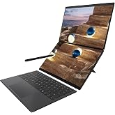 ASUS Zenbook Duo Laptop (2026), Dual 14&rdquo; OLED 3K 144Hz Touch Display, Intel Core Ultra 9 Processor 386H, Intel Graphics, 32GB RAM, 1TB SSD, Sleeve and Stylus Included, WiFi 7, Windows 11, Moher Gray