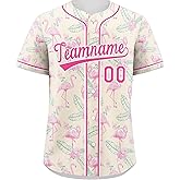 Custom Baseball Jersey Adult Sports Baseball Shirts Stitched Personalized Name Number for Men/Women/Kids