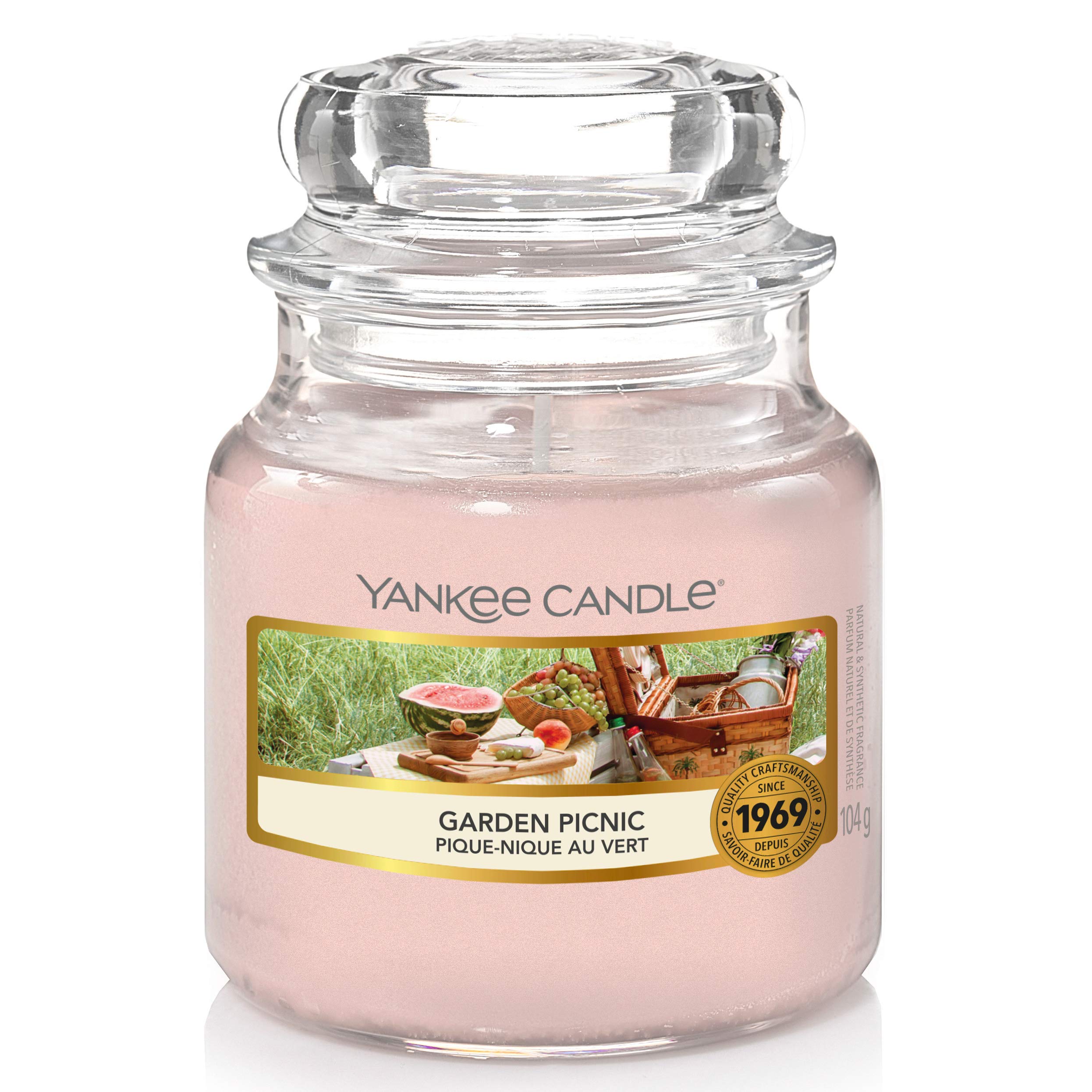 Yankee Candle Classic Small Jar, Garden Picnic, Candle