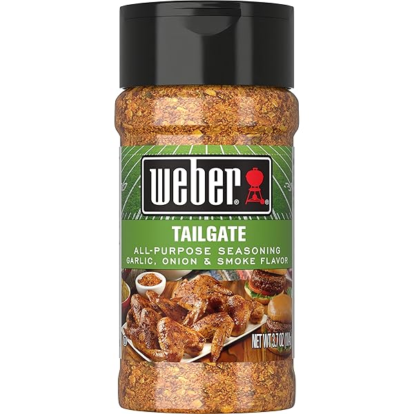WEBER ULTIMATE TAILGATE SEASONING, 3.7 OZ