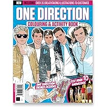 One Direction Coloring & Activity Book: Over 35 breathtaking