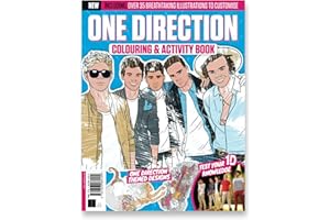 One Direction Coloring & Activity Book: Over 35 breathtaking illustrations to customise