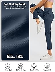 G Gradual Women's Pants Ankle 7/8 Golf Pants 3