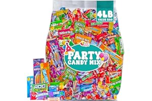 A GREAT SURPRISE Birthday Party Candy Mix - 4 Pounds - Bulk Pinata Stuffers - Large Candy Bag For Party Treat Favors