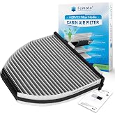 Femota Certified MERV 13 Cabin Air Filter with Activated Carbon, CF10934 for Mercedes-Benz C250, C300, C350, C63, E250, E350, E400, E550, GLK250, GLK350, AMG GT, CLS400, CLS550, SL400(CUK29005)