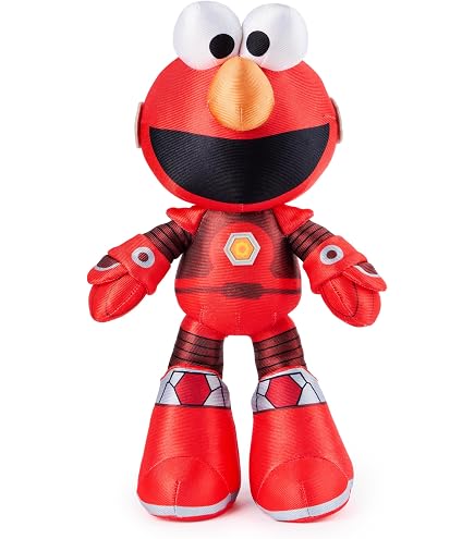 GIOCATTOLO PELUCHE GRANDE Elmo circa 20 Sesame Street 2013 morbido