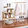 VERTORGAN Cabinet Organizer Shelf(Set of 2),Kitchen Counter Shelves ...