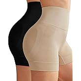 AugYew Shapewear Tummy Control Underwear Shorts High Waisted Body Shaper Tummy Control Butt Lifting Panties for Women