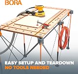 BORA Centipede Folding T-Track Table Top Work Stand 24 x 48 20mm Dog Holes view 5