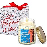 Happy Birthday Candle - Birthday Gifts for Women, Girls, Best Friend - Birthday Candles Gifts Ideas - French Riviera Scented Candles