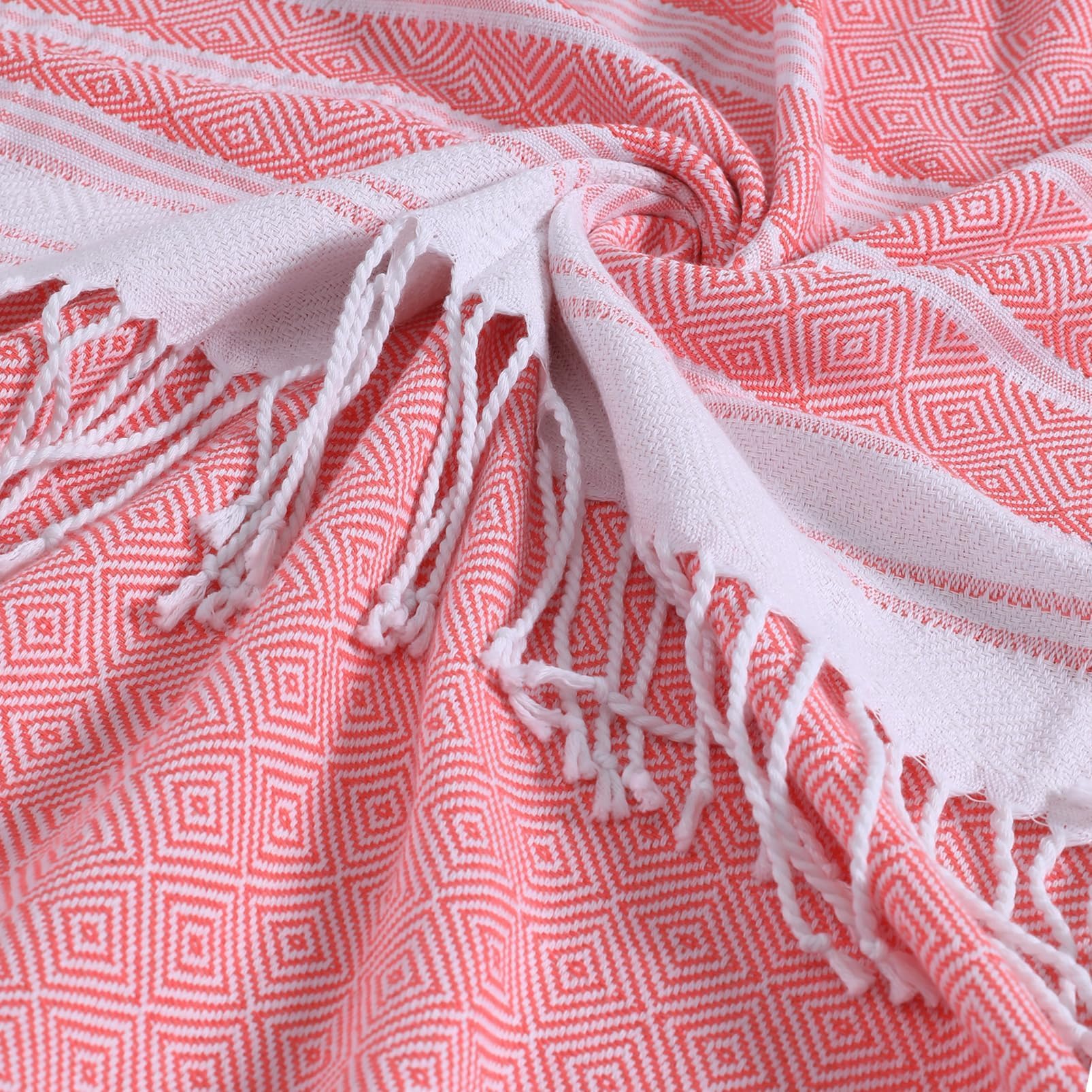 Genovega 6 Packs Oversized Turkish Beach Towels Set Bulk 74