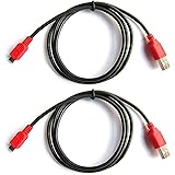 PortaPow Specialised 3.3ft 20AWG Charge Only Micro USB Cable (2 Pack)