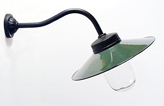 Außenleuchte nach historischem Modell Gartenlampe Hoflampe Außenlampe Landhausstil Modell Inzell dunkelgrün