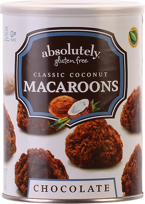Absolutely Gluten Free Coconut Macaroons (Chocolate, 2 Pack)