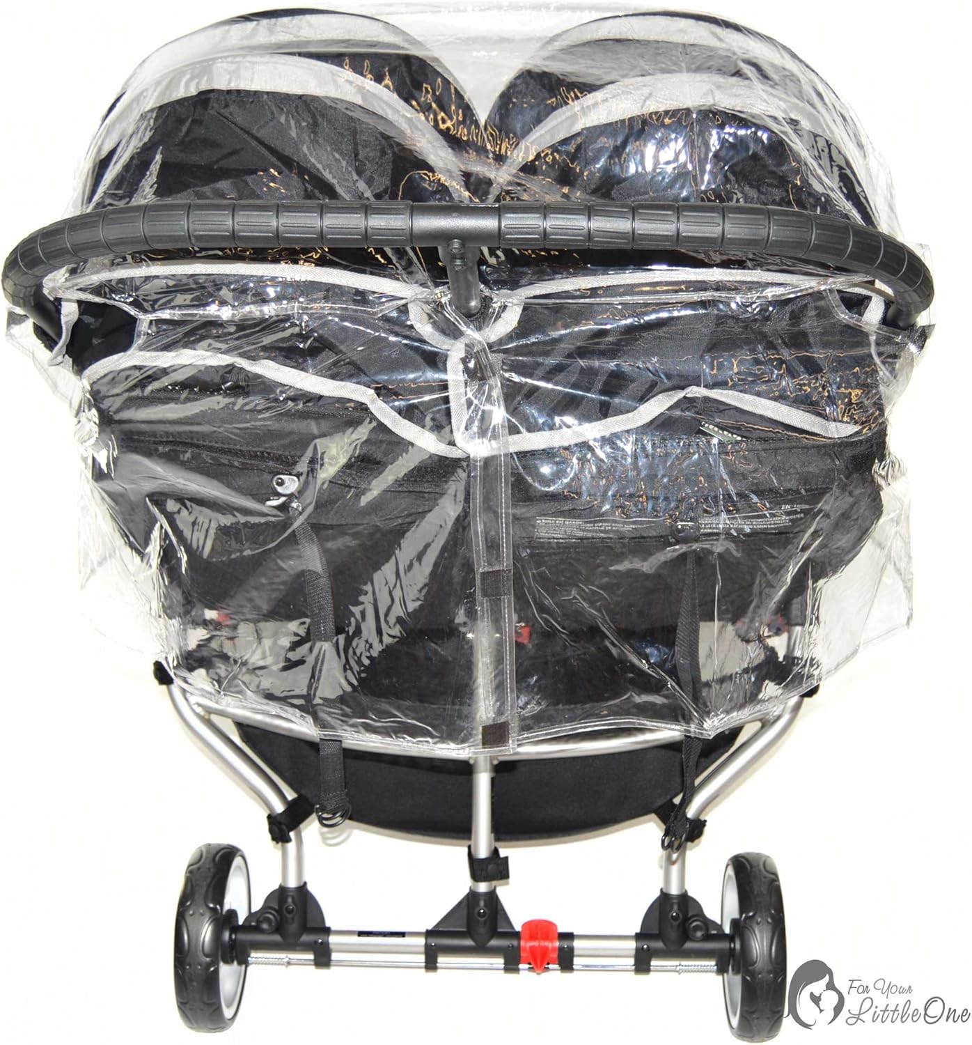 cosatto double stroller rain cover