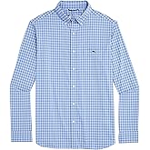 Vineyard Vines Mens Topsail Gingham Featherweight Performance Shirt