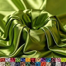 Stretch Charmeuse Satin Fabric by The Yard