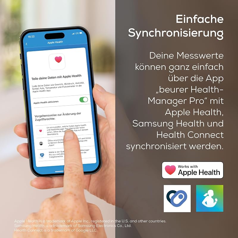 BF 450 Körperfettwaage mit App-Anbindung via Bluetooth
