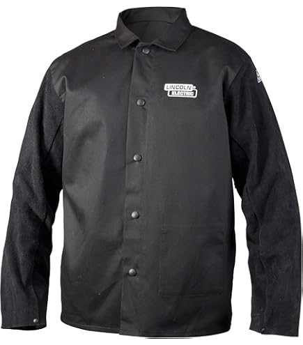 Lincoln Electric Welding Clothing Kit: Large, Leather, Jacket