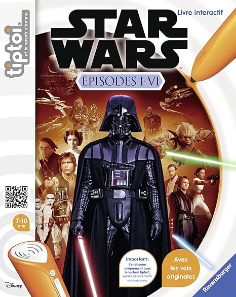Ravensburger – 00667 – Tiptoi – Star Wars – Episoden I-VI (französische Version)