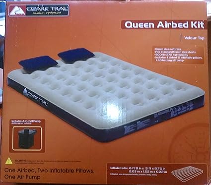 velour air bed