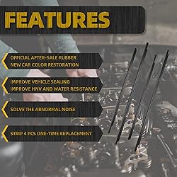 Dasbecan Weatherstrip Window Seal Car Window
