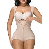 M MYODRESS Fajas Colombianas Moldeadoras Shapewear Tummy Control Full Body Shaper Post Surgery Compression Garment Shaping