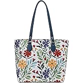 Tote bags for women, tote purse, nylon tote bag, with zipper and pockets, waterproof