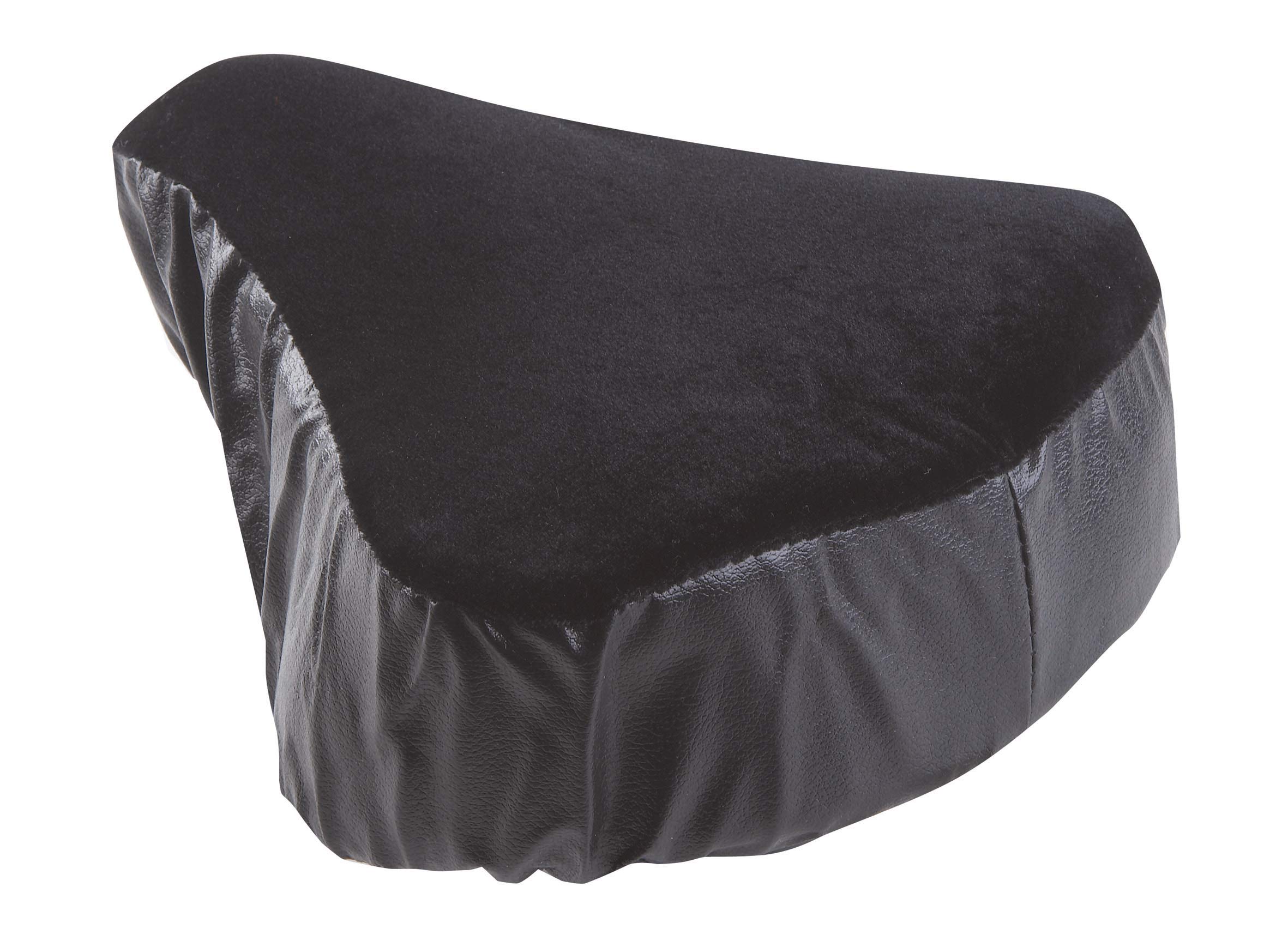 Prophete Bicycle saddle cover., unisex_adult, Saddle Cloth, 6198, Black, L