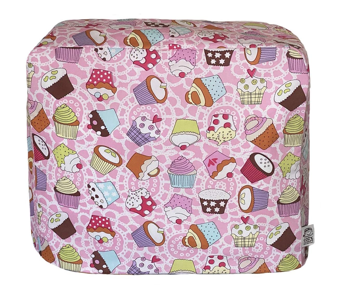 Cozycoverup® Dust Cover for Stand Mixers in Pink Cupcakes (Cozycoverup® for  Kenwood