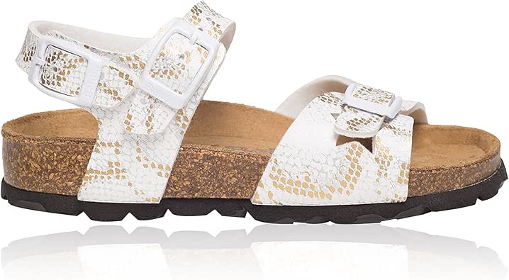 gold betula sandals