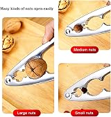 Taysu Nutcracker Heavy Duty Stainless Steel Non-Slip Handle view 4