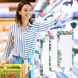 Zuimei 3 Pack Magnetic Shopping List Pad Fridge Notepad with Pen Clip view 3