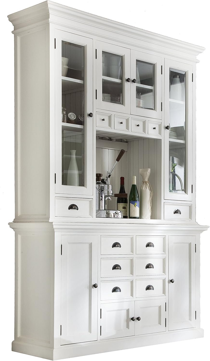 Best White China Cabinet With Hutch