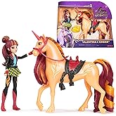 Unicorn Academy, Valentina & Cinder with 2 Accessories & Hair Tool, Dolls & Unicorn Toys for Girls Ages 4 and up