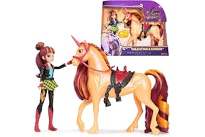 Unicorn Academy, Valentina & Cinder with 2 Accessories & Hair Tool, Dolls & Unicorn Toys for Girls Ages 4 and up